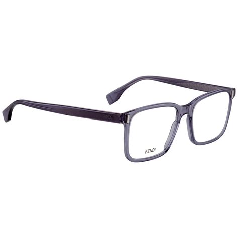 fendi m004|Fendi Rectangular Eyeglasses FFM0047 FX8 Grey 52mm M004.